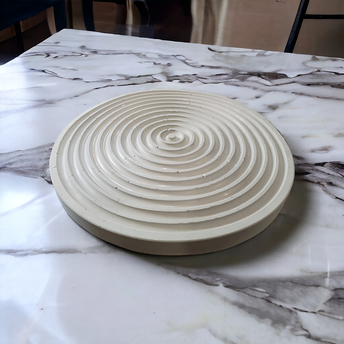 Concrete Ripple Tray