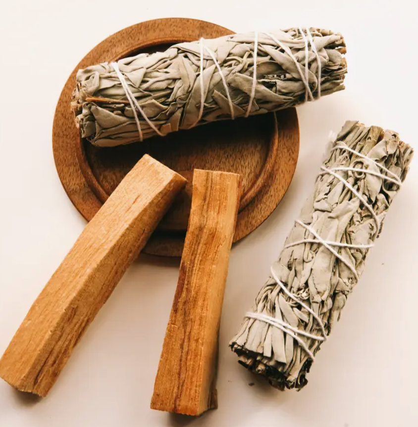 White Sage and Palo Santo